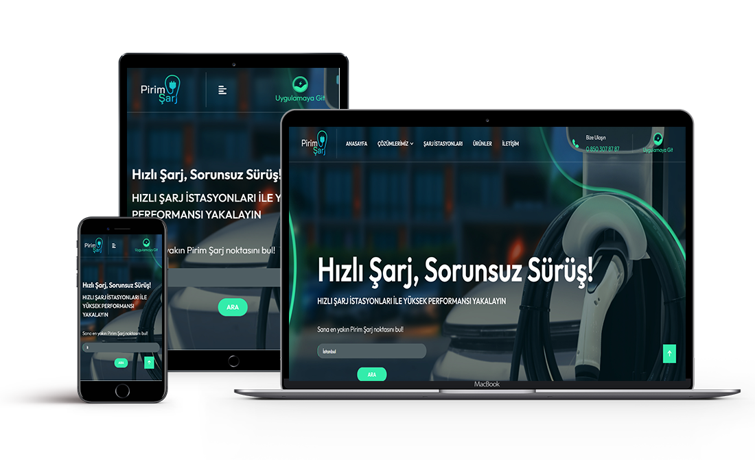 Pirim Elektrikli Araç Şarj İstasyonu