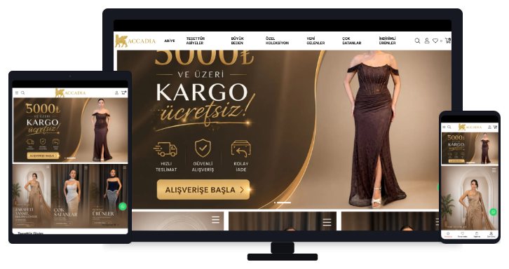 Accadia Dress Abiye Tasarım